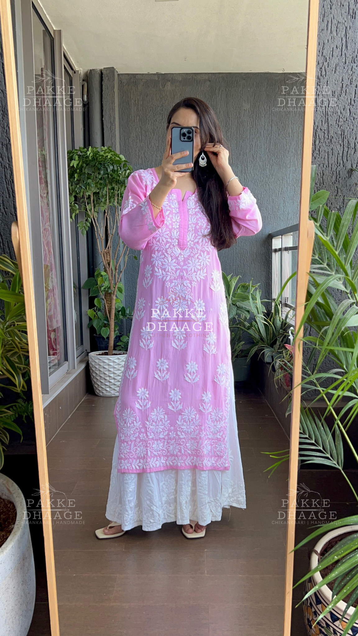 Aaliya Pure Modal Kurta - Bubblegum Pink