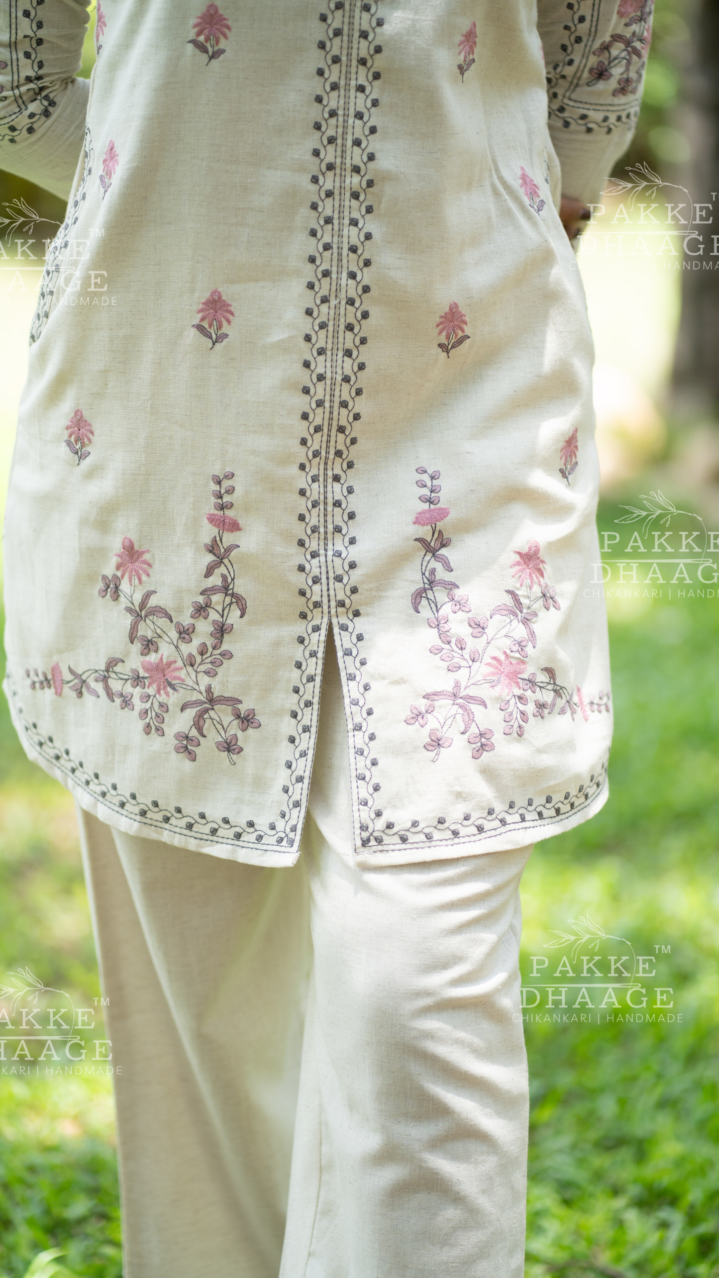 Needle Art Embroidered Co-ord Sets