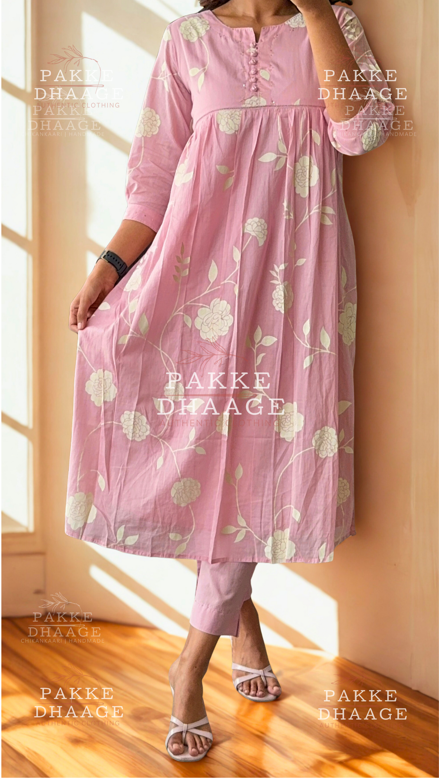 Blossom Tales Co-ord Sets Pastel Pink