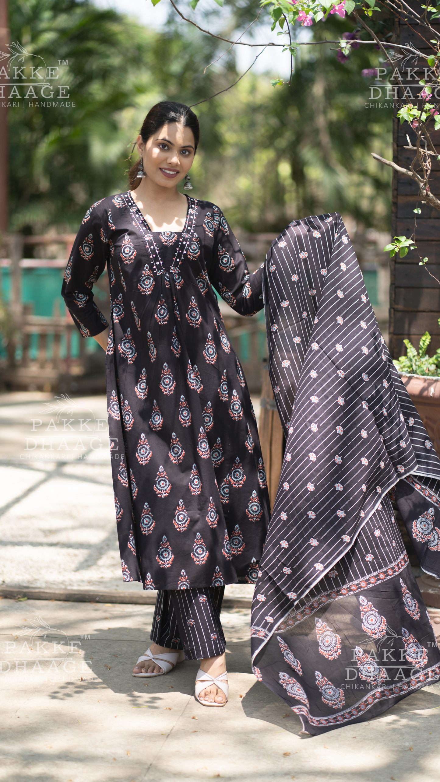 PrintPoetry Arya 3-Pc Suit Set