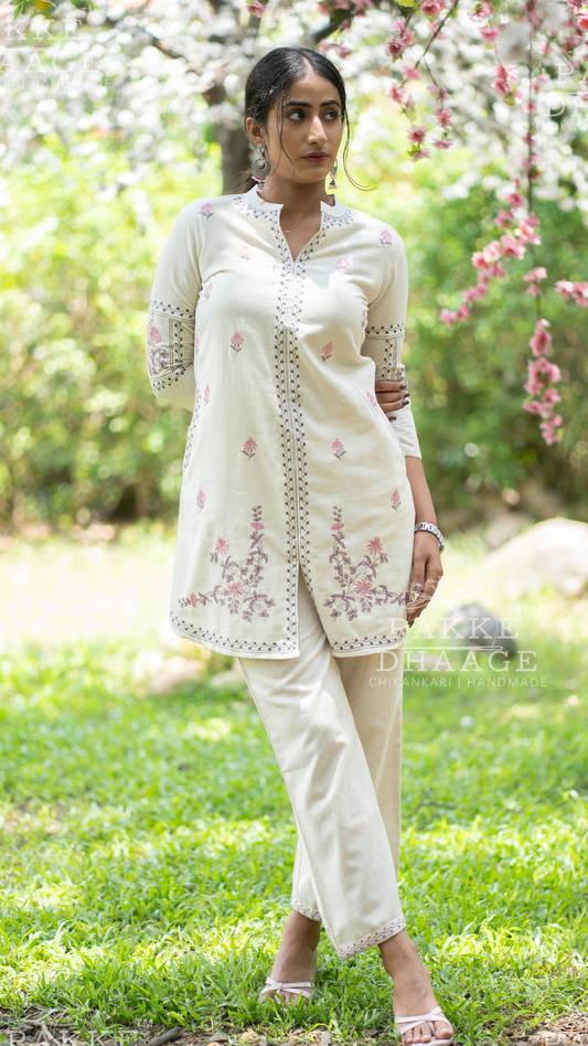 Needle Art Embroidered Co-ord Sets
