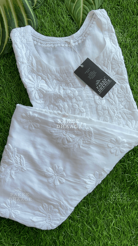 Fida Pure Mulmul Kurta - Classic White
