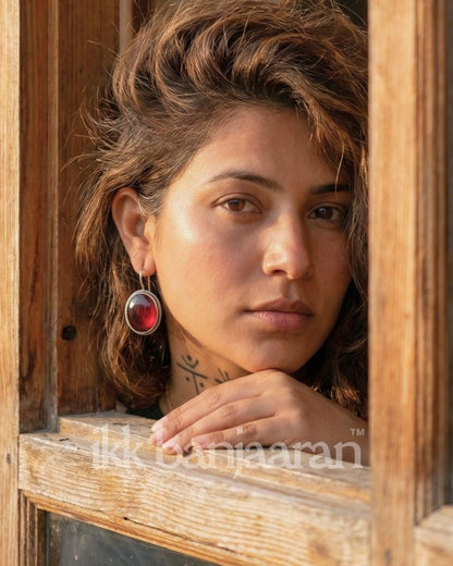 Kasol Cabochons Ruby Red