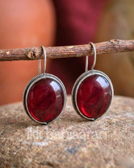 Kasol Cabochons Ruby Red