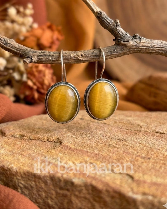 Kasol Cabochons Tiger's Eye Yellow
