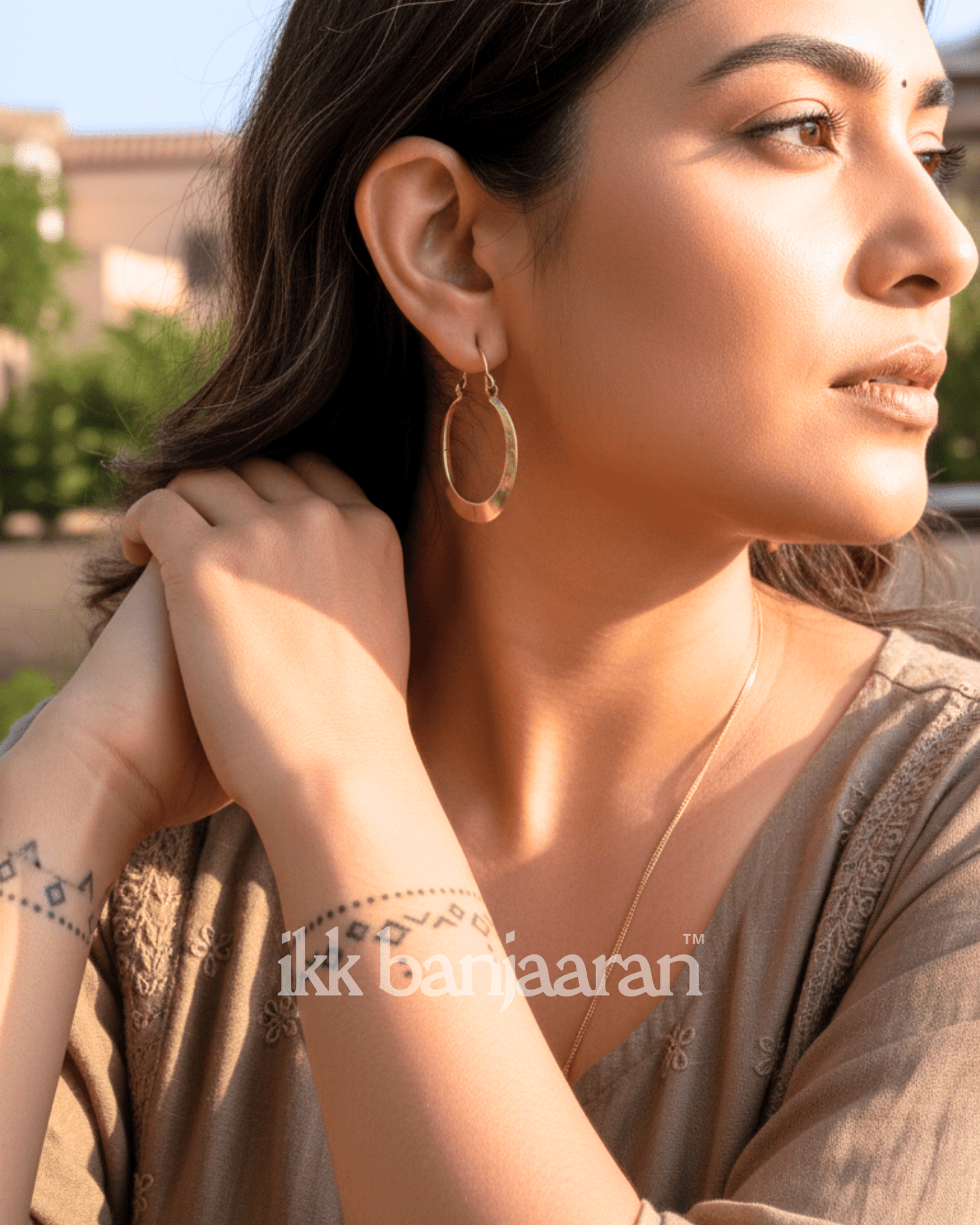 Luna Crescent Dangles