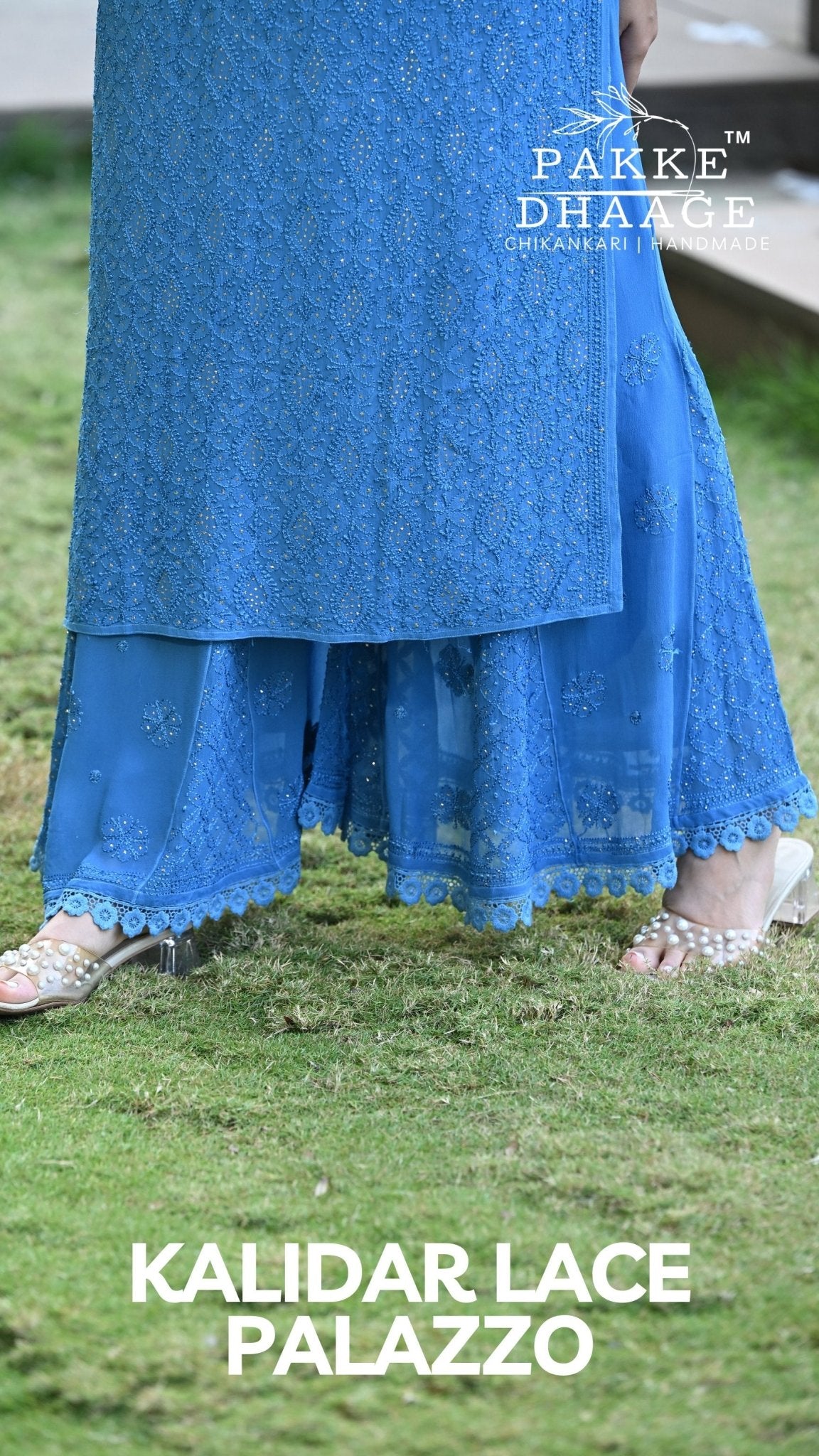 Sahiba Pure Viscose Kurta & Kurta Sets - Cerulean Blue