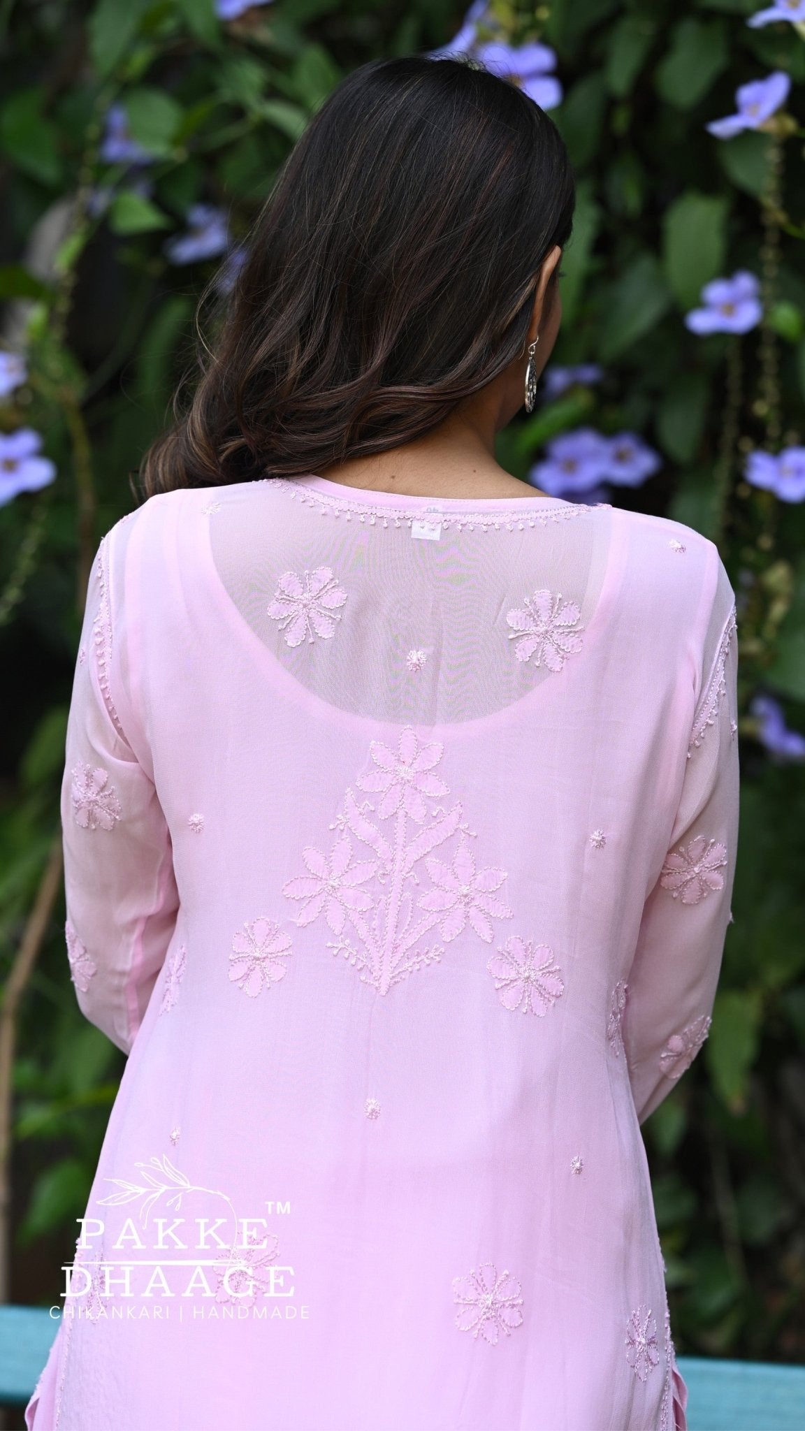 Sahiba Pure Viscose Kurta & Kurta Sets - Classic Pink