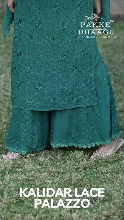 Sahiba Pure Viscose Kurta & Kurta Sets - Emerald Green