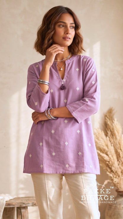 The Lavanya Artisan Tunic | Pakke Dhaage